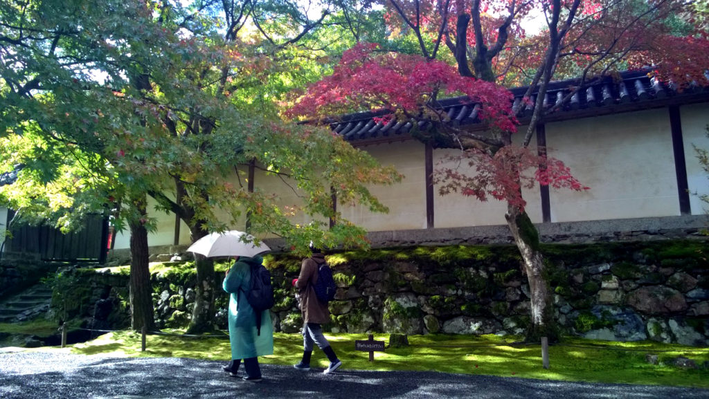 Осень в храме Нисон-ин (Киото, Япония)