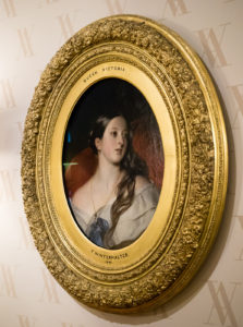 Queen Victoria's portrait (inside Queen Victoria's exhibition) at Kensington Palace, London