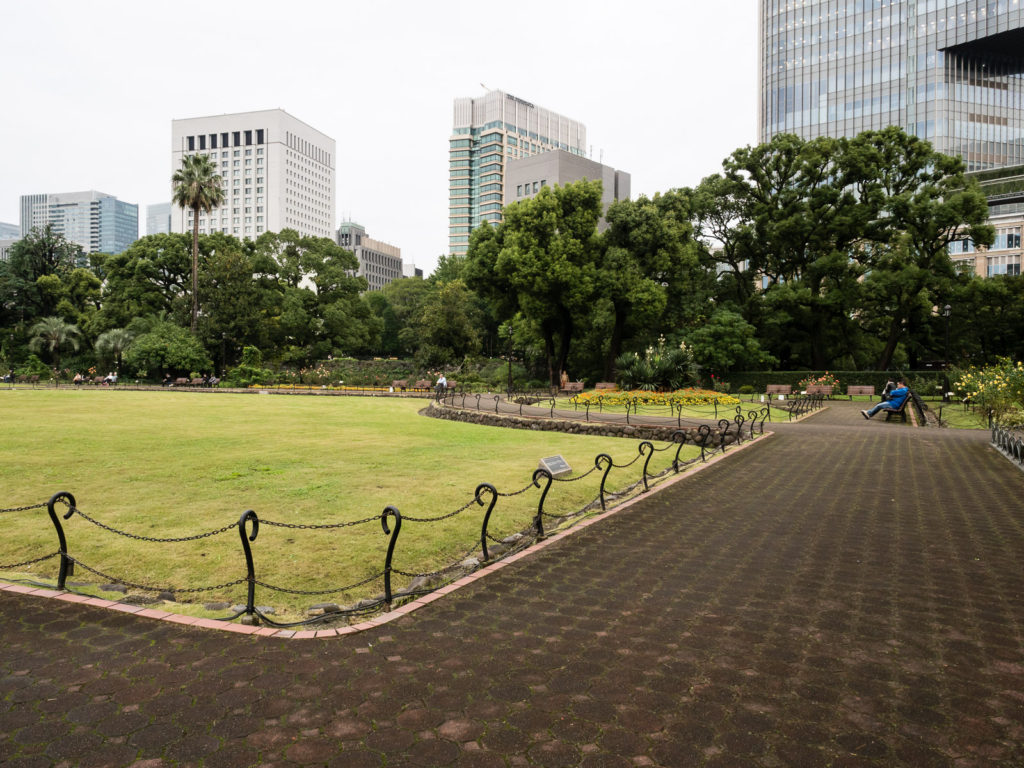 Hibiya park in Tokyo, Japan