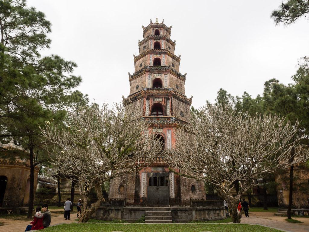 Thien Mu pagoda in Hue, Vietnam