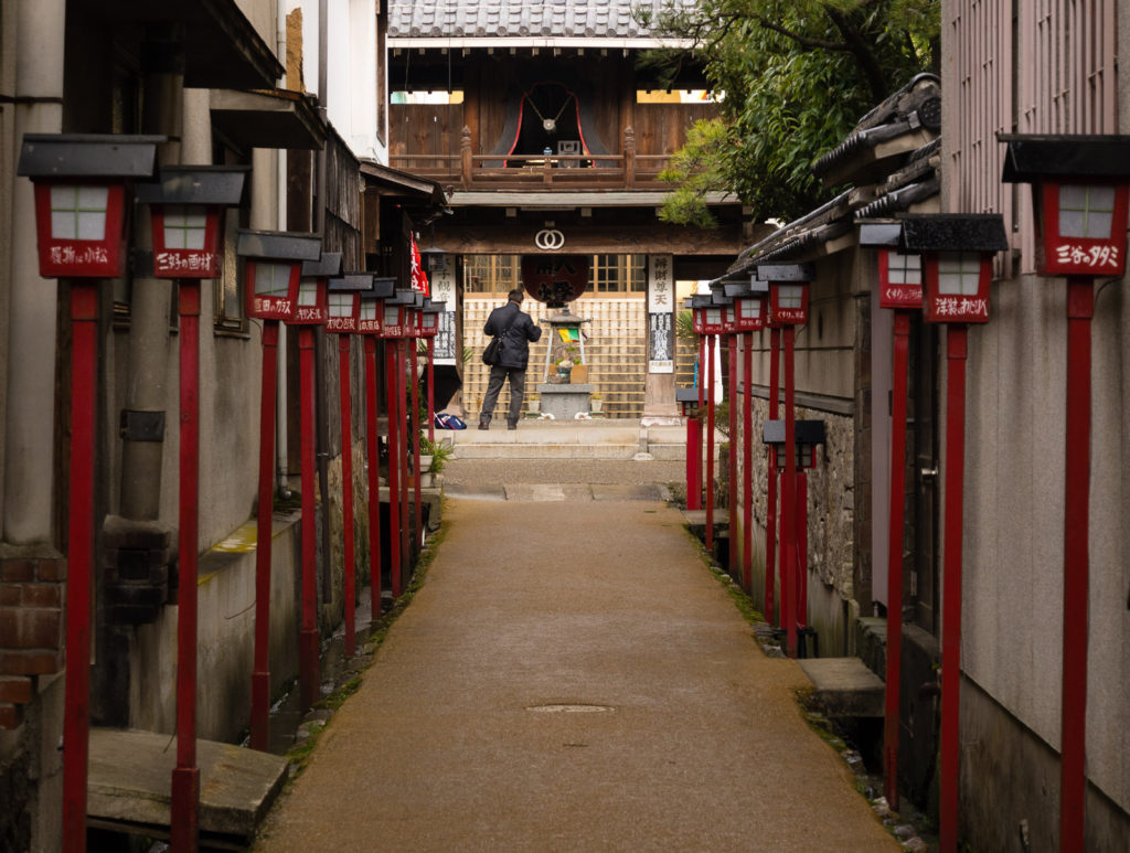Квартал старых домов в Кураёси (префектура Тоттори, Япония)