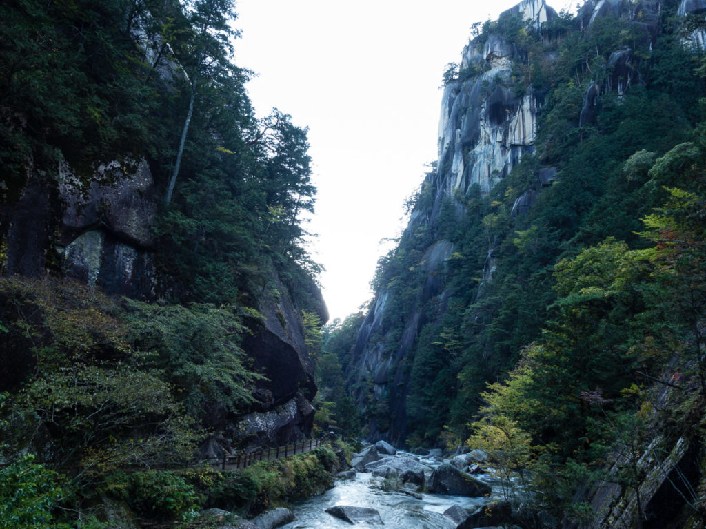 Shosenkyo gorge