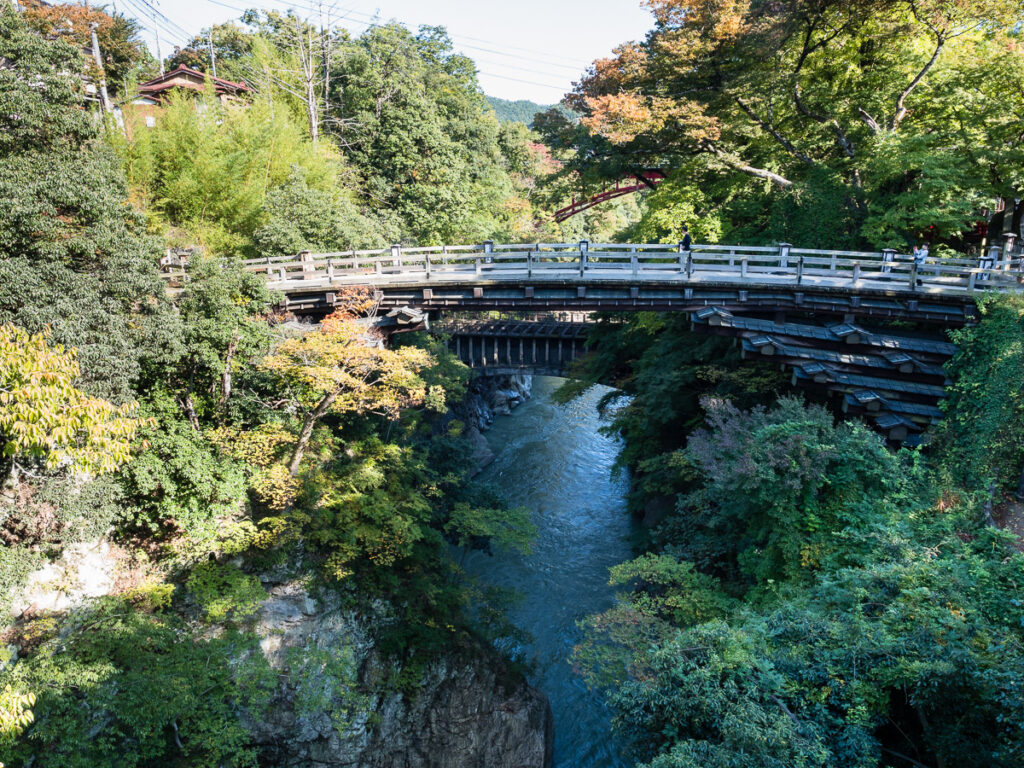 Saruhashi bridge (Yamanashi prefecture, Japan)