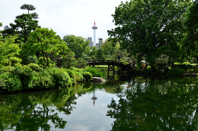 Сад Сёсэй-эн в Киото, Япония