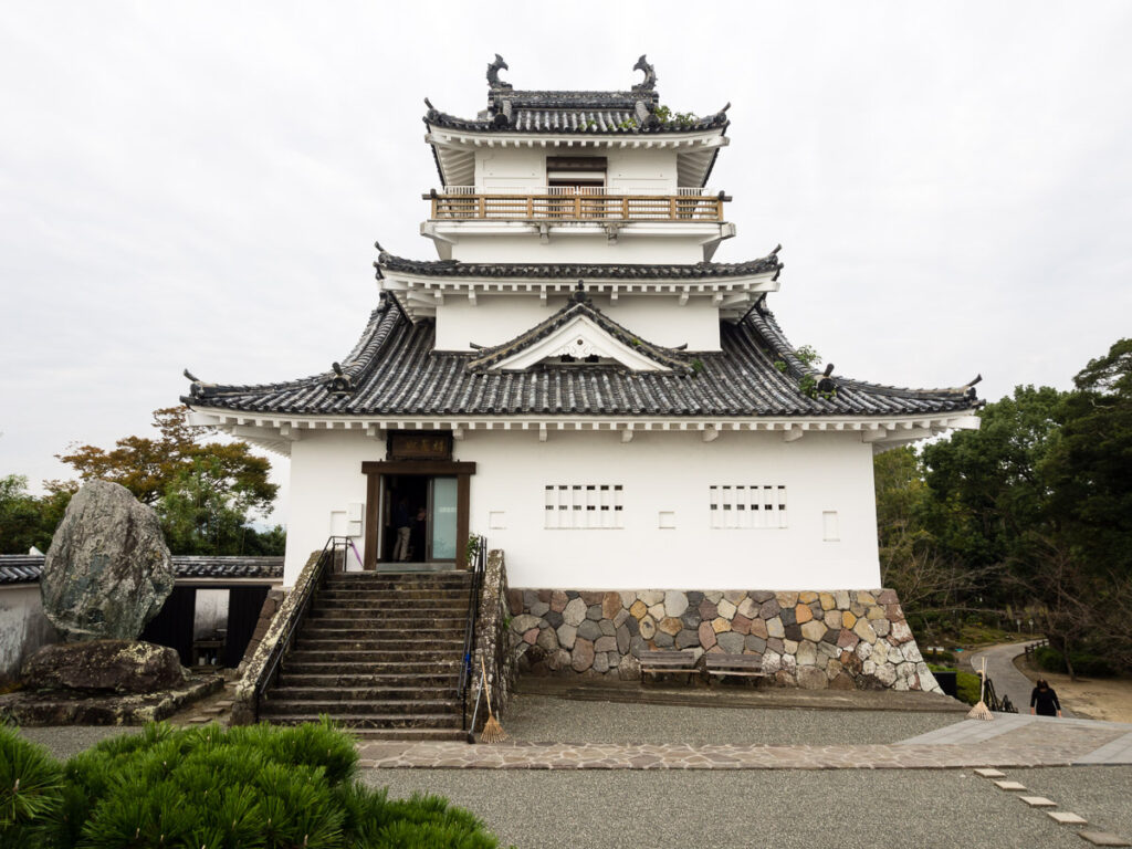 Замок Кицуки, префектура Оита, Япония.
