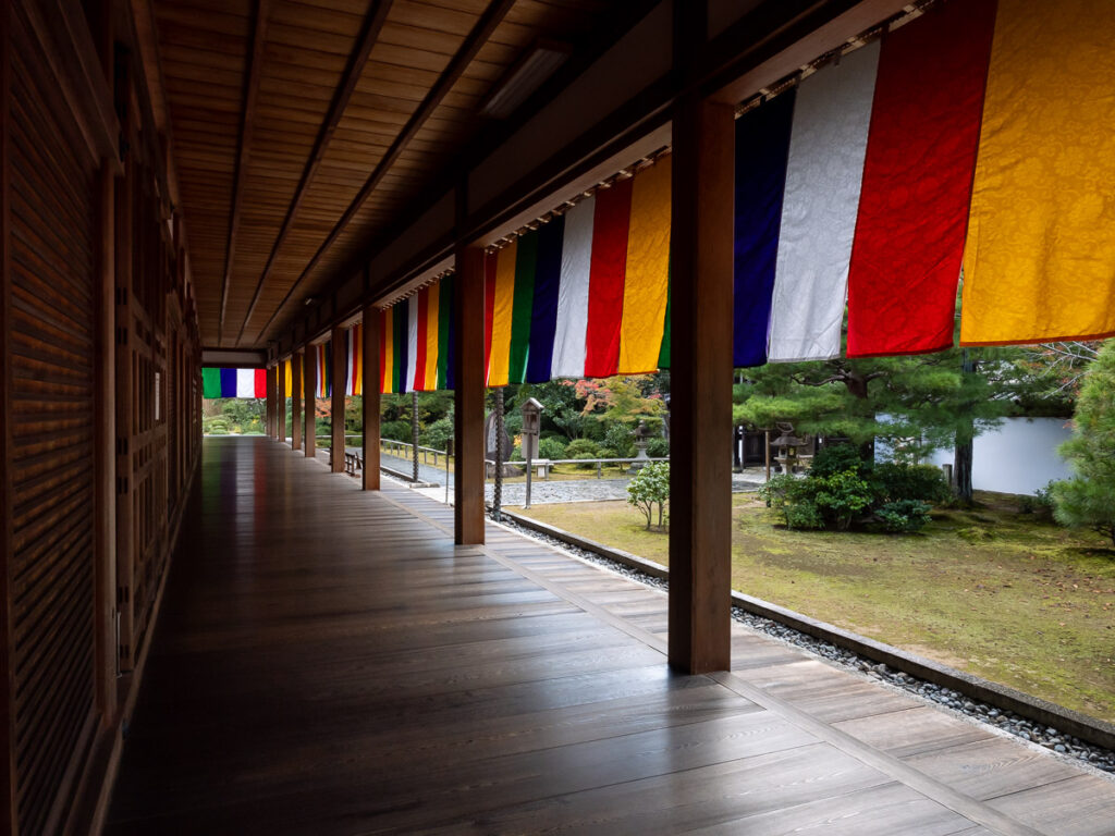 Лекторий храма Тисякуин - Киото, Япония