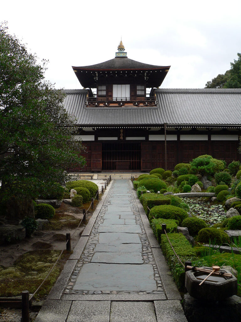 Павильон Кайсандо в храме Тофукудзи - Киото, Япония.