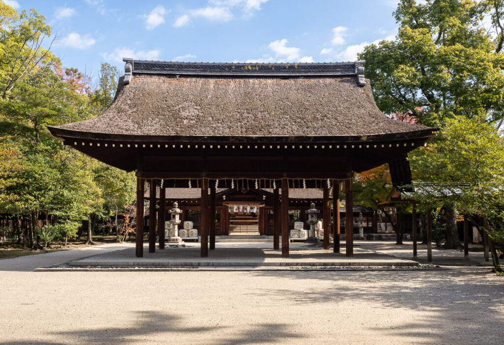 Хайдэн святилища Тоёкуни - Киото, Япония.
